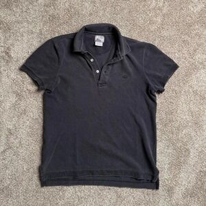 LACOSTE "VINTAGE WASH" CHARCOAL POLO